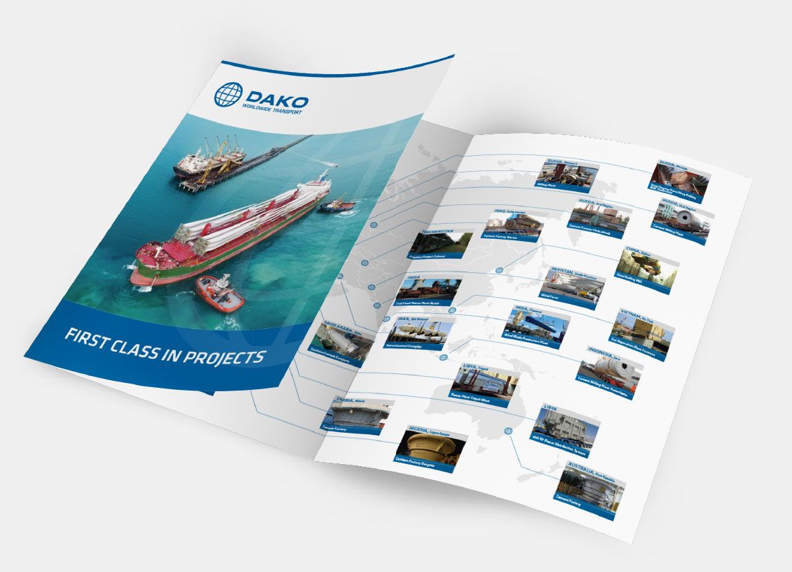 First class in Projects – DAKO WORLDWIDE TRANSPORT GMBH